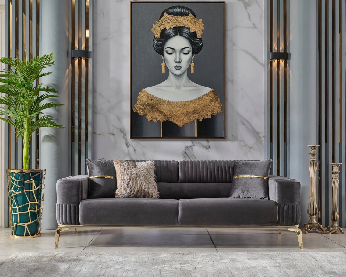 Armoni grey sofa